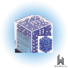 Opaque - 12mm Dice Block - Blue / white